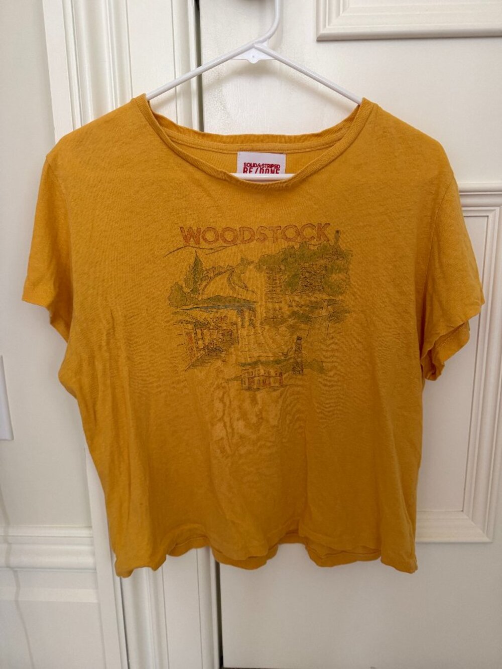 Re/done Woodstock tee